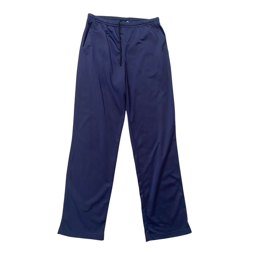 Tail Womens Navy Blue Fleece Lined Pull On Drawstring Straight Legs Pants Size M